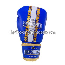 Buakaw Banchamek Muay Thai  Boxhandschuhe "BGL Striker Blue" | Thaibox Handschuhe