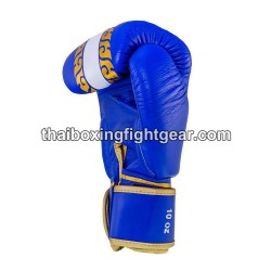 Buakaw Banchamek Muay Thai  Boxhandschuhe "BGL Striker Blue" | Thaibox Handschuhe