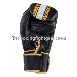 Buakaw Banchamek Muay Thai  Boxhandschuhe "BGL Striker Black" | Thaibox Handschuhe