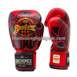Buakaw Banchamek Muay Thai  Boxhandschuhe "BGL-UL1 Red" | Thaibox Handschuhe