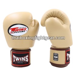 Muay thai Boxhandschuhe Twins BGVL3 Latte | Handschuhe