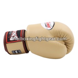 Muay thai Boxhandschuhe Twins BGVL3 Latte | Handschuhe