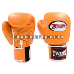 Muay thai Boxhandschuhe Twins BGVL3 Apricot | Handschuhe