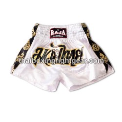 Raja Boxing Muay Thai Boxhosen Classic Weiß | MuayThai Boxhosen