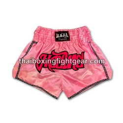 Raja Boxing Muay Thai Boxhosen Classic Hellrosa | MuayThai Boxhosen