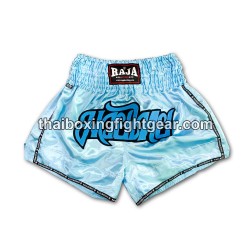 Raja Boxing Muay Thai Boxhosen Classic Himmelblau | MuayThai Boxhosen