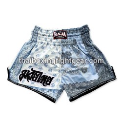 Raja Boxing Muay Thai Boxhosen "Indian Paisley LB" | MuayThai Boxhosen