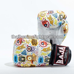 Raja Boxing Muay Thai Boxhandschuhe "Monster Yellow" | Handschuhe