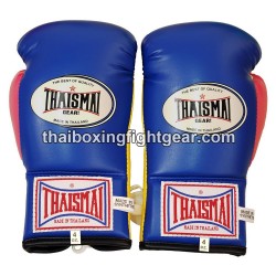 Muay thai Boxhandschuhe Thaismai BG121 Blau Gelb Rosa Weiß Thaismai - 2