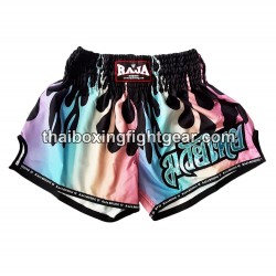 Raja Boxing Muay Thai Boxhosen "Rainbow Black" Raja - 1