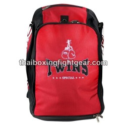 TWINS BAG 5 Tasche für Boxhandschuhe ROT  - 2