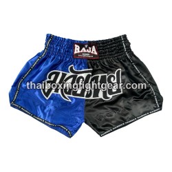 Raja Boxing Muay Thai Boxhosen "Bi-Color Blue Black" Raja - 1