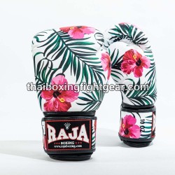 Raja Boxing Muay Thai Boxhandschuhe "Shaba White" Raja - 3