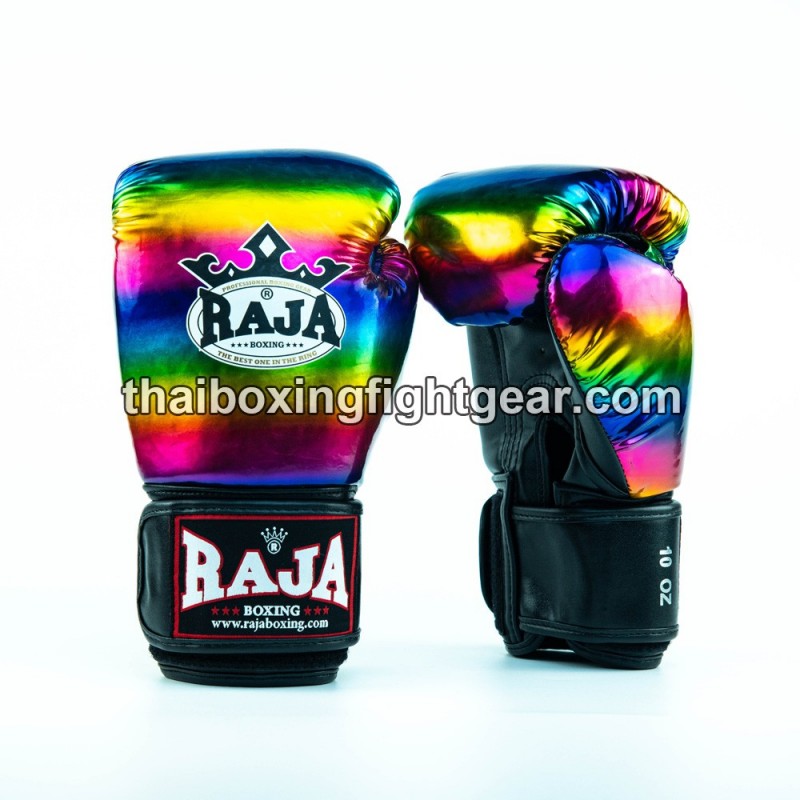 Raja Boxing Muay Thai Boxhandschuhe "Shining Rainbow" Raja - 1