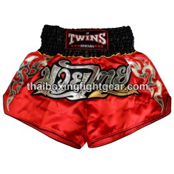 Twins Muay thai Boxshorts rot | MuayThai Boxhosen