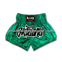 Raja Boxing Muay Thai Boxhosen Classic Grün Raja - 1