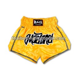 Raja Boxing Muay Thai Boxhosen Classic Gelb Raja - 1