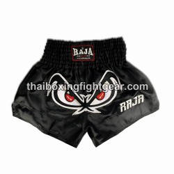 Raja Boxing Muay Thai Boxhosen "No Fear" Schwarz Raja - 1