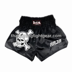 Raja Boxing Muay Thai Boxhosen "Skull" Schwarz Raja - 1