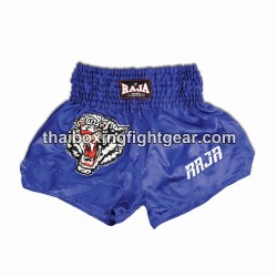 Raja Boxing Muay Thai Boxhosen "Tiger" Blau Raja - 1