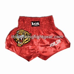 Raja Boxing Muay Thai Boxhosen "Tiger" Rot Raja - 1