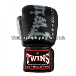 Muay Thai Boxhandschuhe Twins "BGVL3-2TA Black" Twins - 4