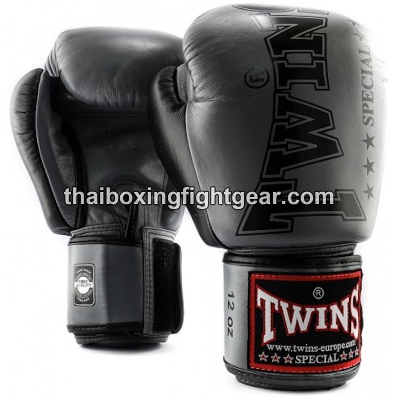 Muay Thai Boxhandschuhe Twins "BGVL3-2TA Grey" Twins - 1