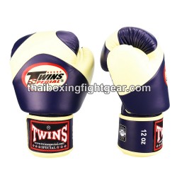Muay Thai Boxhandschuhe Twins "BGVL13 NAVY VANILLA" Twins - 1