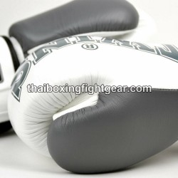 Muay Thai Boxhandschuhe Twins "BGVL3-2TA White Grey" Twins - 3