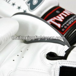 Muay Thai Boxhandschuhe Twins "BGVL3-2TA White Grey" Twins - 4