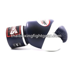 Muay Thai Boxhandschuhe Twins "BGVL13 NAVY WHITE" Twins - 3