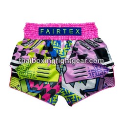 Thaiboxen Shorts Fairtex X Future LAB Pink Fairtex - 1