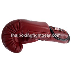 Muay thai Boxhandschuhe Twins BGVL3 Dunkelrot | Handschuhe