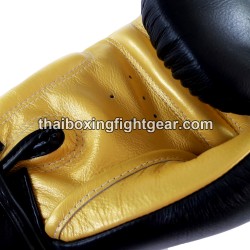Boxhandschuhe Twins FBGVL3-6 "Dragon" Schwarz /Gold | Thaibox Handschuhe