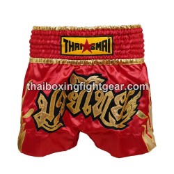 Muay thai shorts Boxhose Thaismai "Fire Red" Thaismai - 1