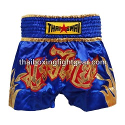 Muay thai shorts Boxhose Thaismai "Fire Blue" Thaismai - 1