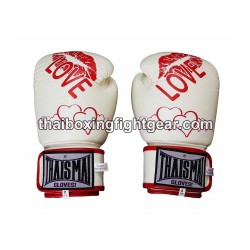 Muay thai Boxhandschuhe Thaismai BG124 "Love White" Thaismai - 2