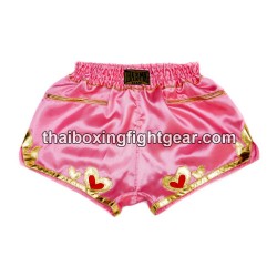 Muay thai shorts Boxhose Thaismai  "Simple Heard Pink" Thaismai - 1