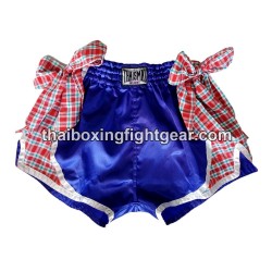 Muay thai shorts Boxhose Thaismai "Ribbon Blue Red" Thaismai - 1