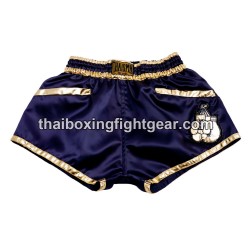 Muay thai shorts Boxhose Thaismai  "FIGHT Dark Blue" Thaismai - 1