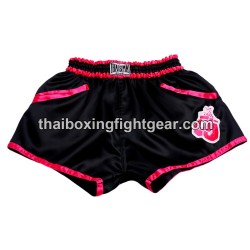 Muay thai shorts Boxhose Thaismai  "FIGHT Black Pink" Thaismai - 1