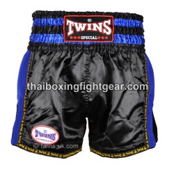Twins  Muay thai shorts "TWS-920 Black Blue" Twins - 1