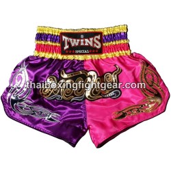 Twins  Muay thai shorts "Purple Pink" Twins - 1