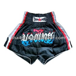 Muay thai shorts Boxhose Thaismai "Thai Flag Black" Thaismai - 1