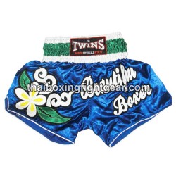 Twins  Muay thai shorts "Beatuful Boxer Blue" Twins - 1
