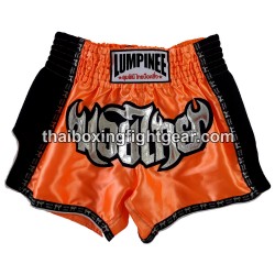 Lumpinee MuayThai Shorts orangen/Schwarz | MuayThai Boxhosen