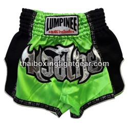 Lumpinee MuayThai Shorts  grün / Schwarz | MuayThai Boxhosen