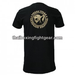 Human Fight Boxen T-shirt "High Kick" Schwarz | T-Shirts