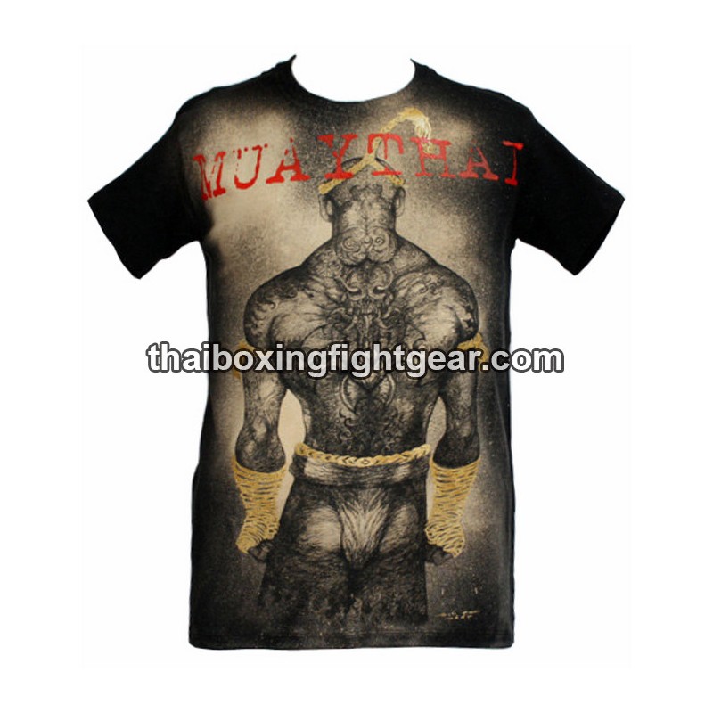 Human Fight Boxen T-shirt "Back Fighter" | T-Shirts