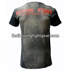 Human Fight Boxen T-shirt "Gebet" schwarz/Beige | T-Shirts